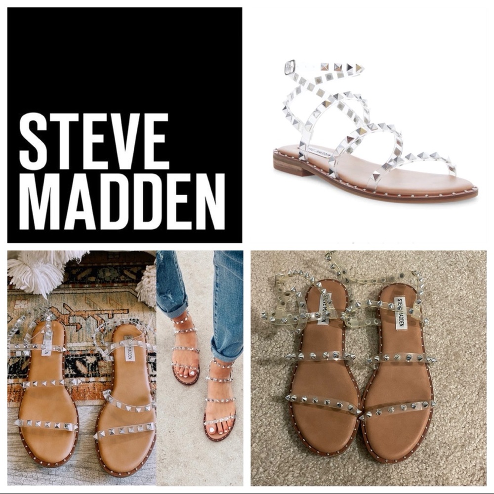 STEVE MADDEN Travel Clear sandals